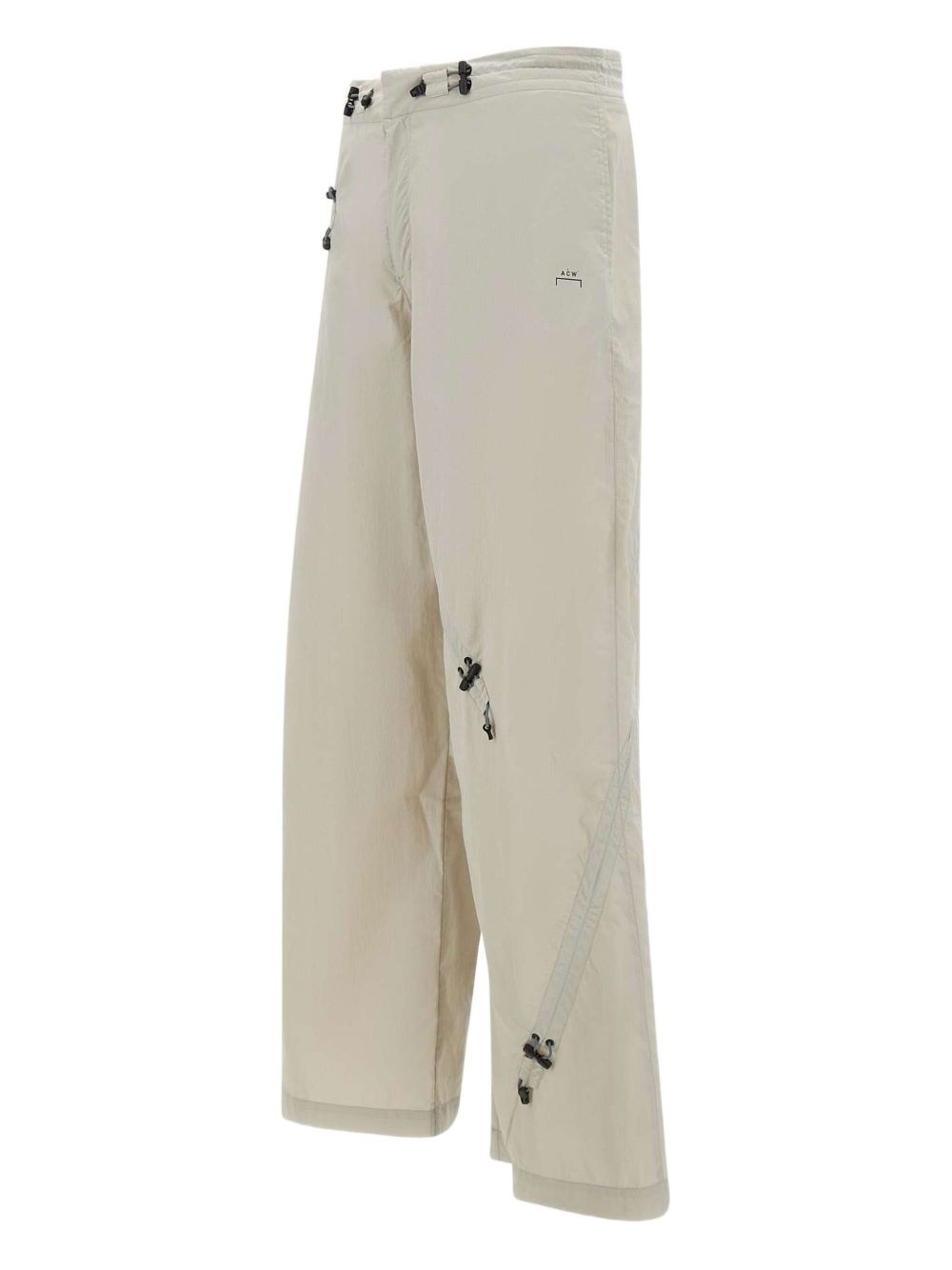 high-waisted utility trousers - 3