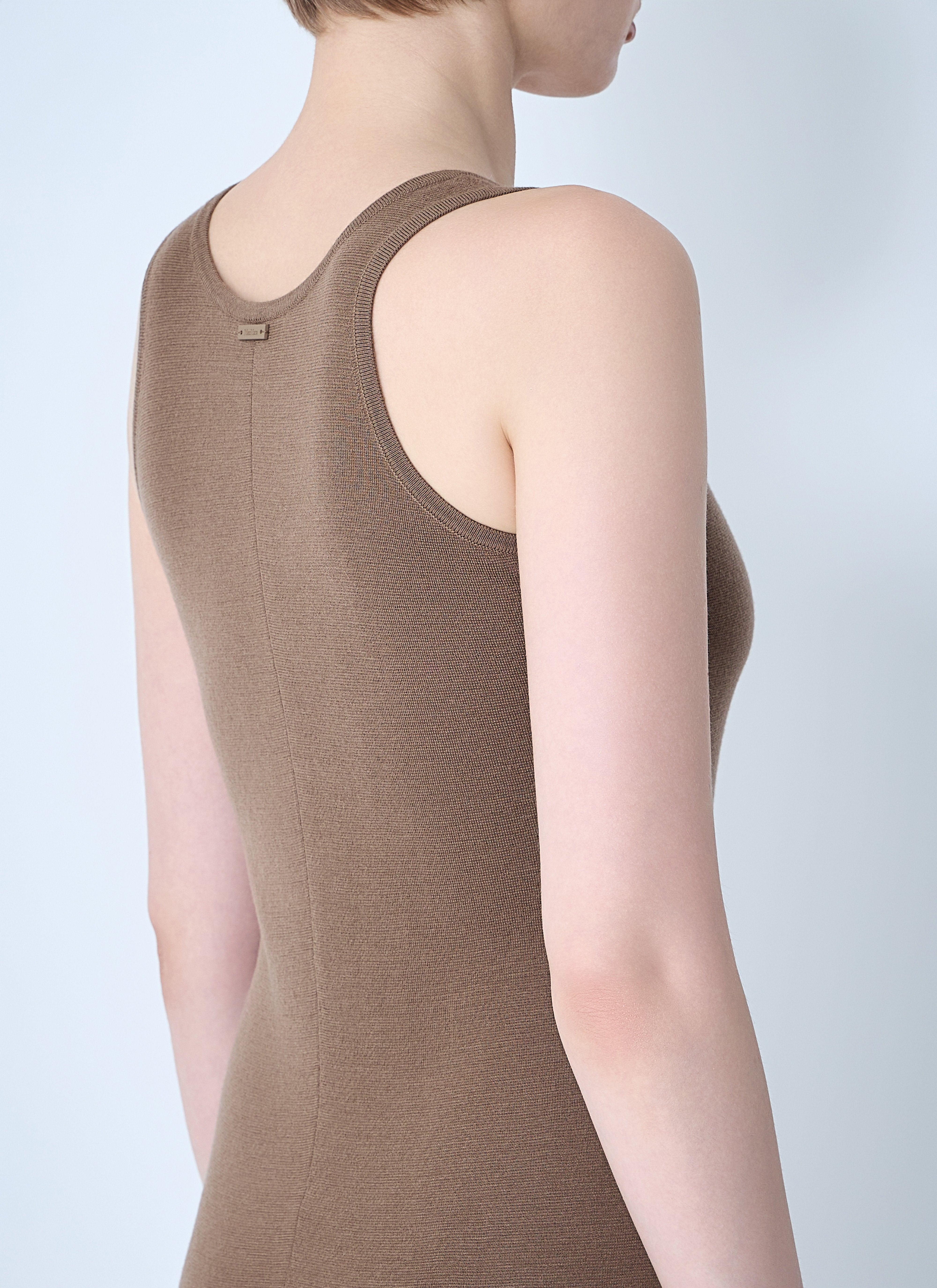 Max Mara Women Knitted Wool Midi Dress - 6