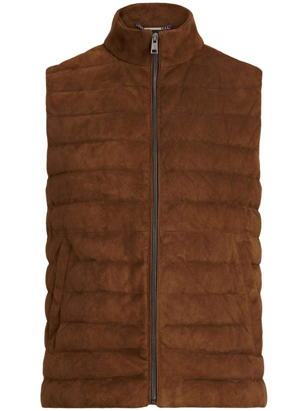 suede gilet - 1