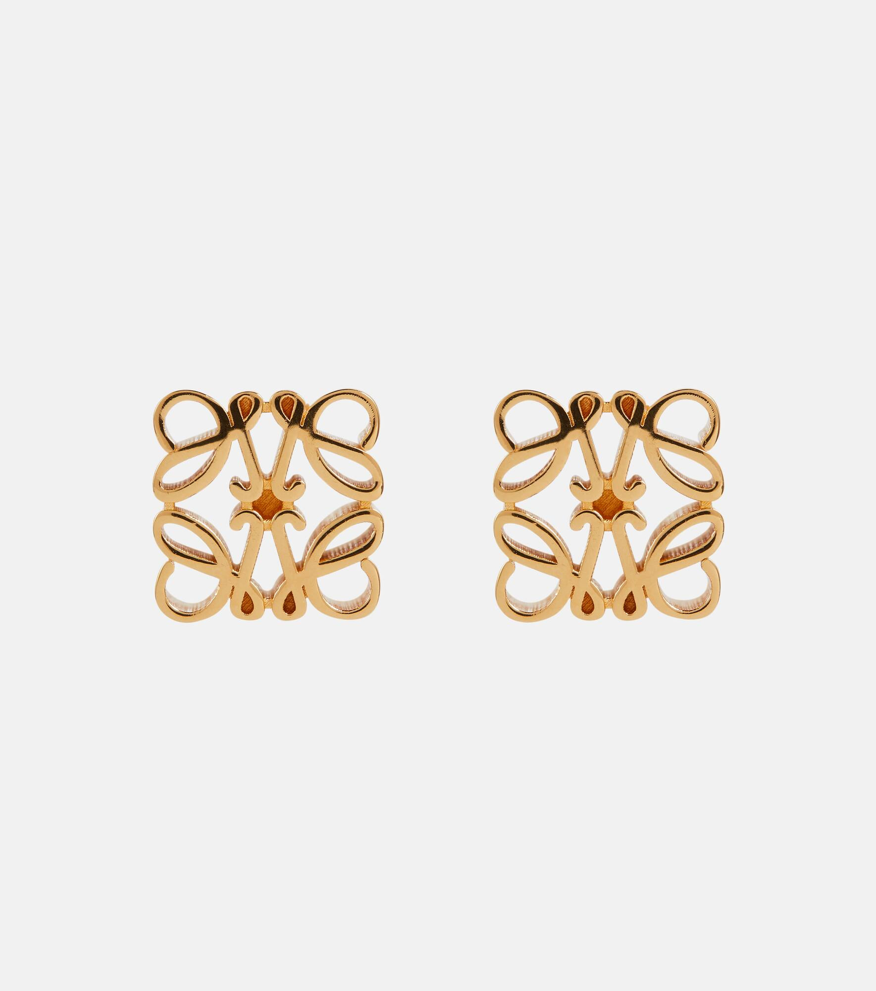Anagram sterling silver earrings - 1