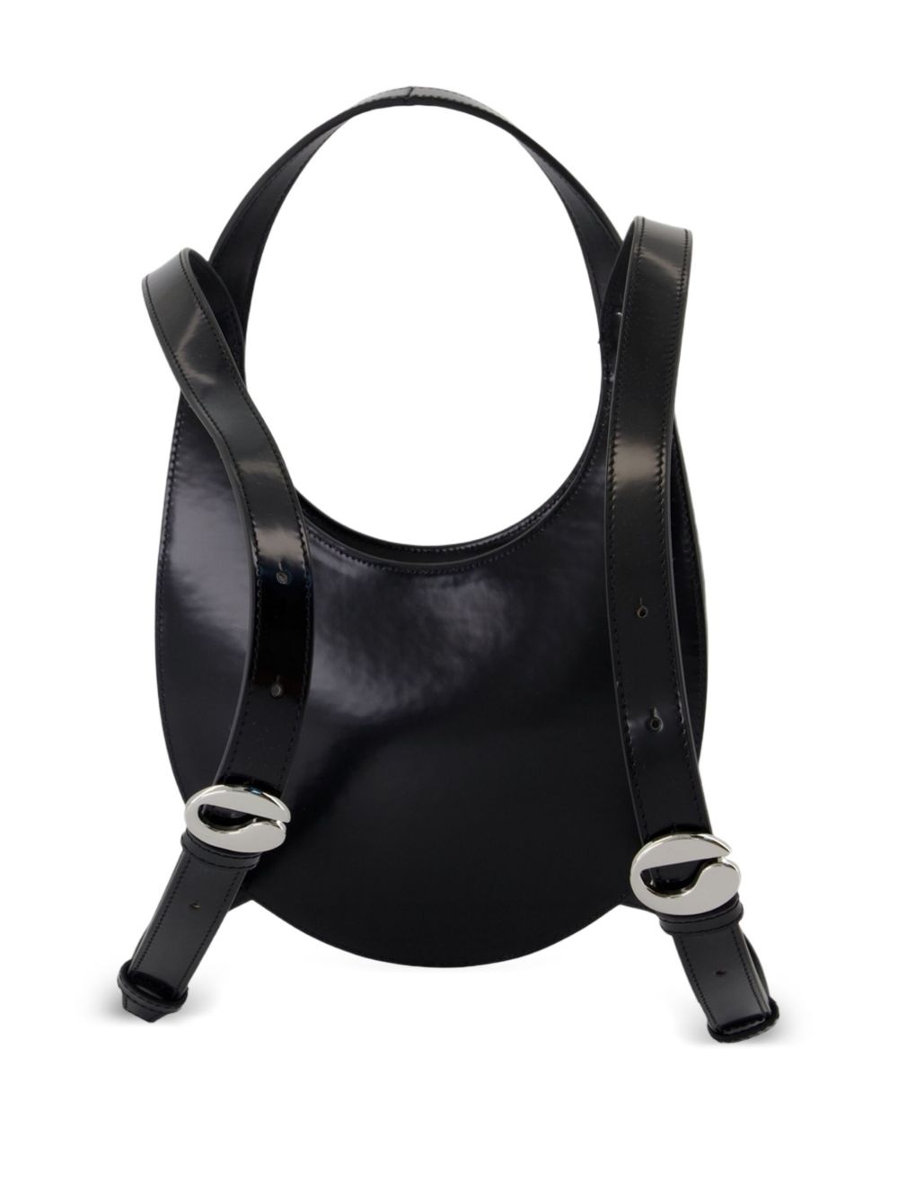 Swipe oval-shaped calfskin backpack - 2