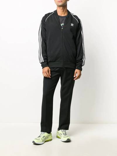 adidas stripe trim track jacket outlook