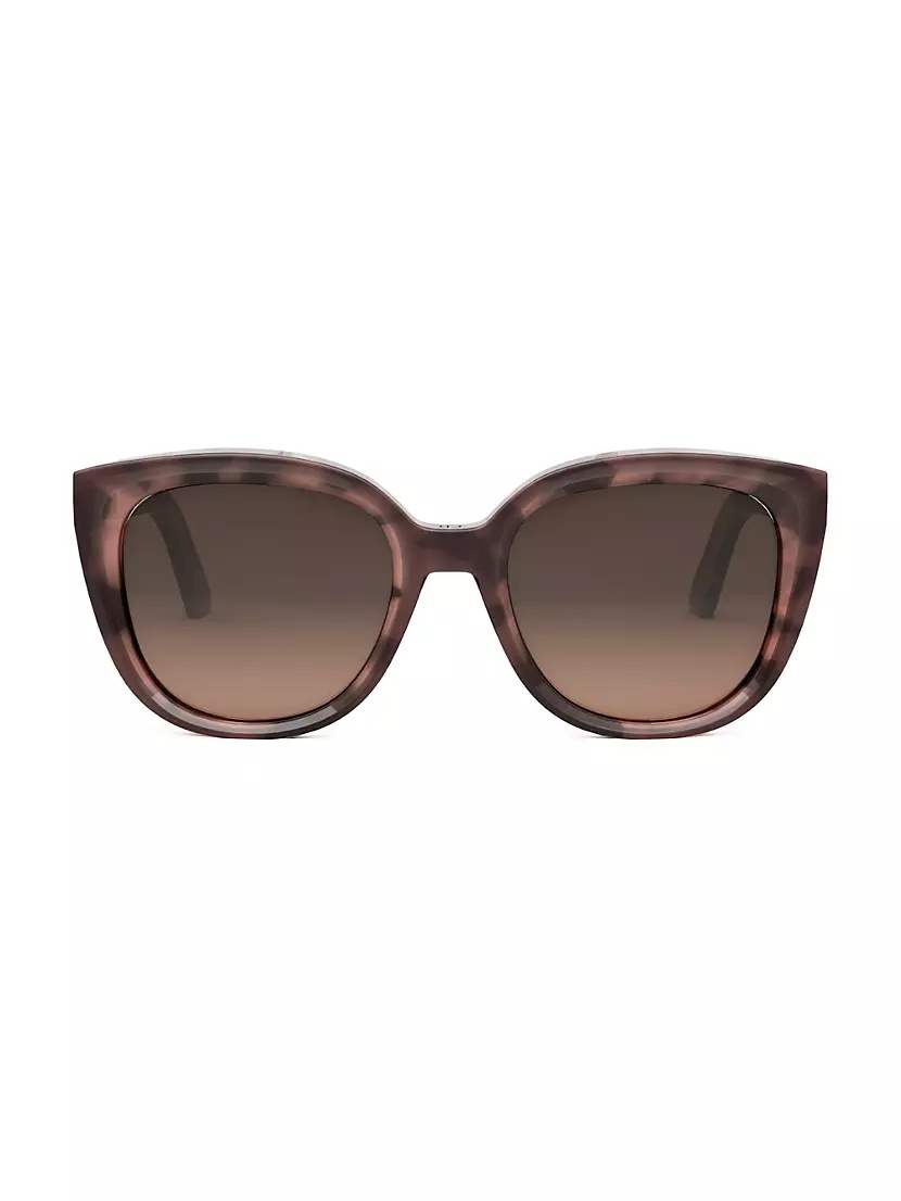 DiorMidnight R1I 54MM Butterfly Sunglasses - 1