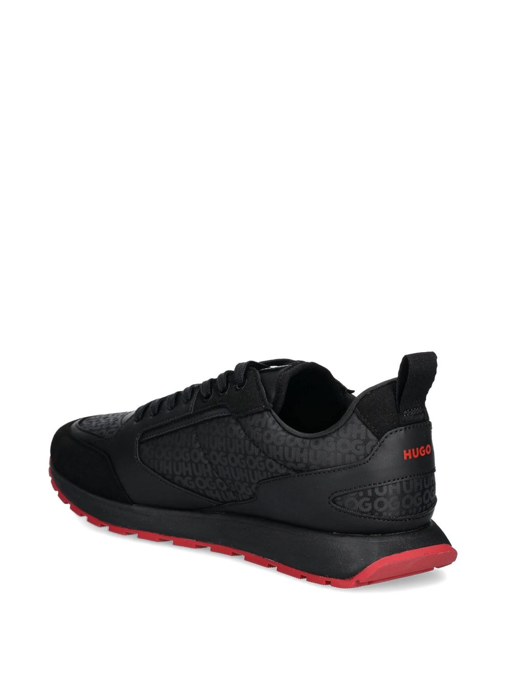 panelled sneakers - 3