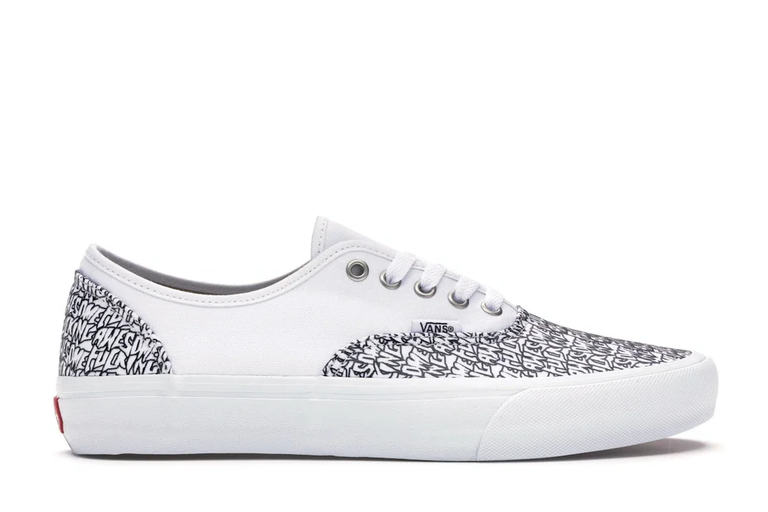 Vans Authentic Fucking Awesome White - 1