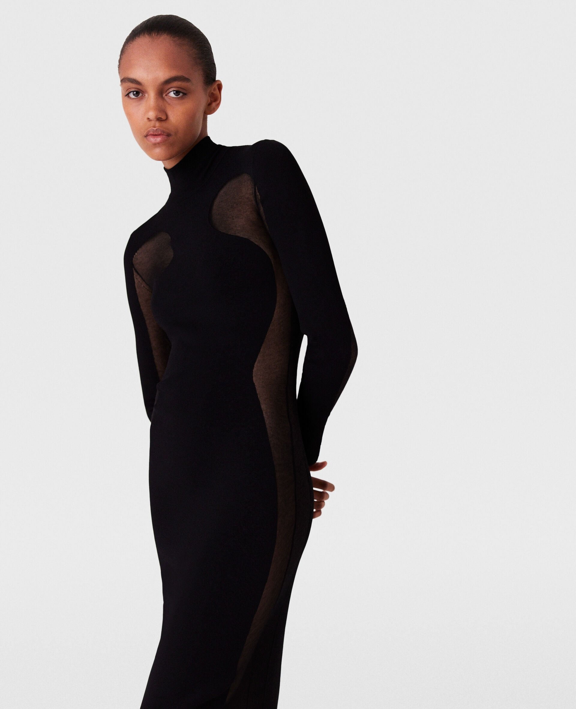 Miracle Long-Sleeve Compact-Knit Dress - 4