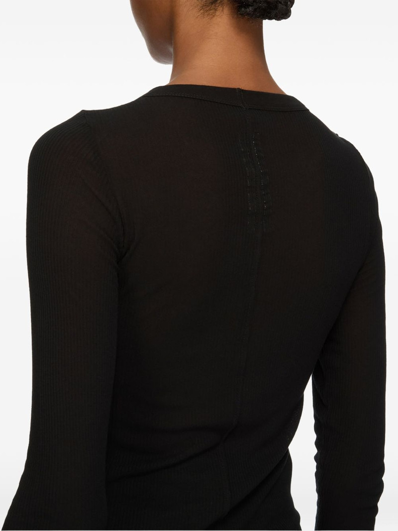ribbed long-sleeve T-shirt 6