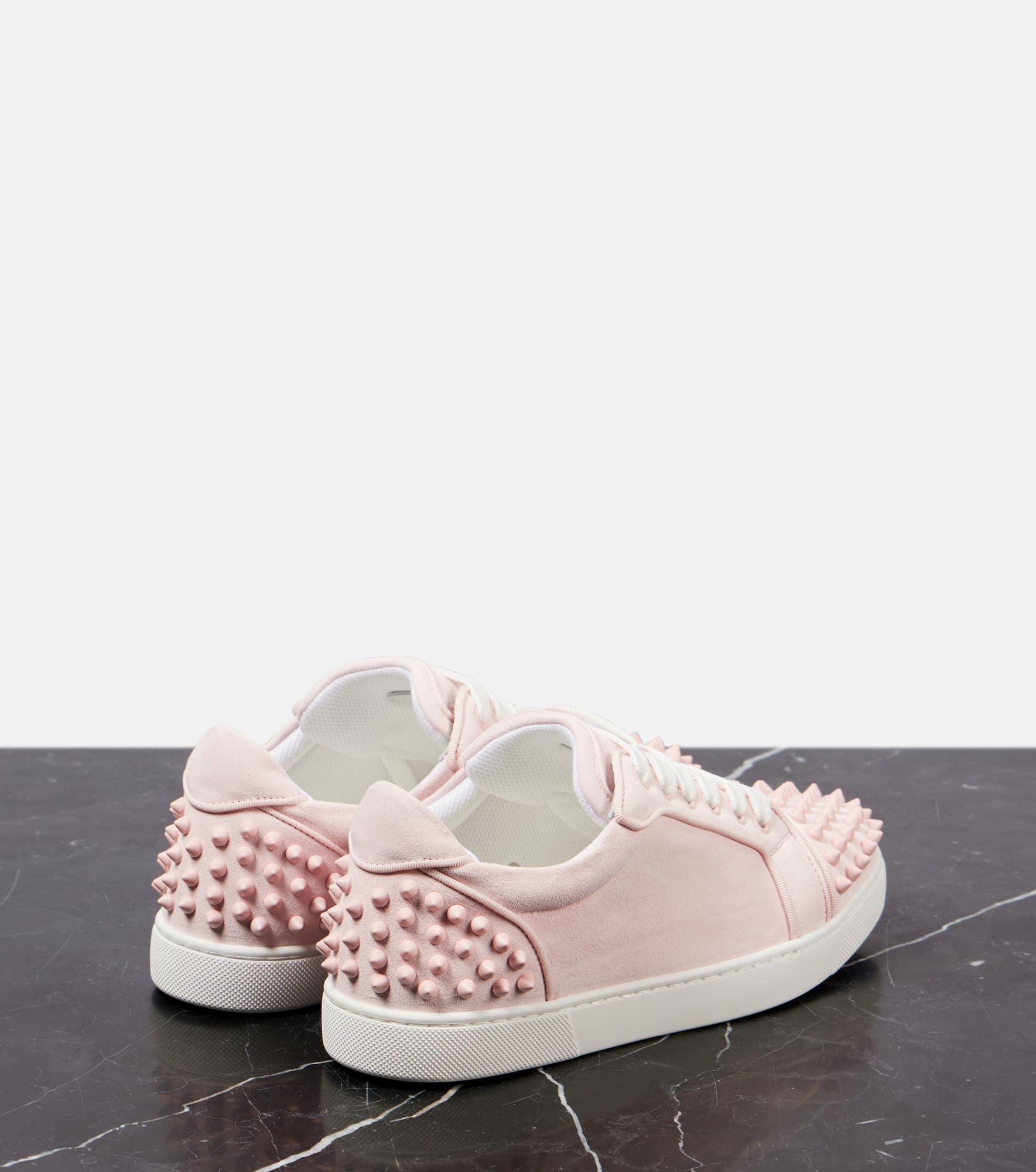 Vieira 2 studded leather sneakers - 3