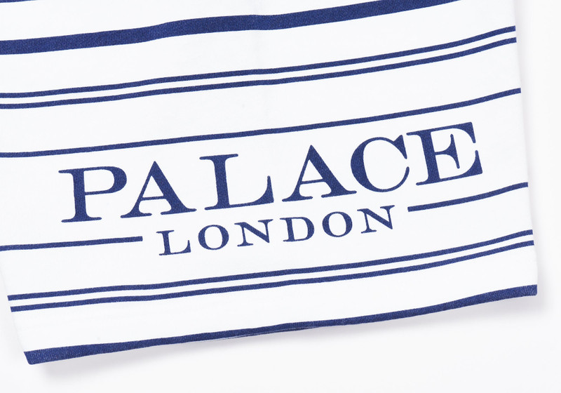 PRINTED STRIPE SHORTS WHITE 4