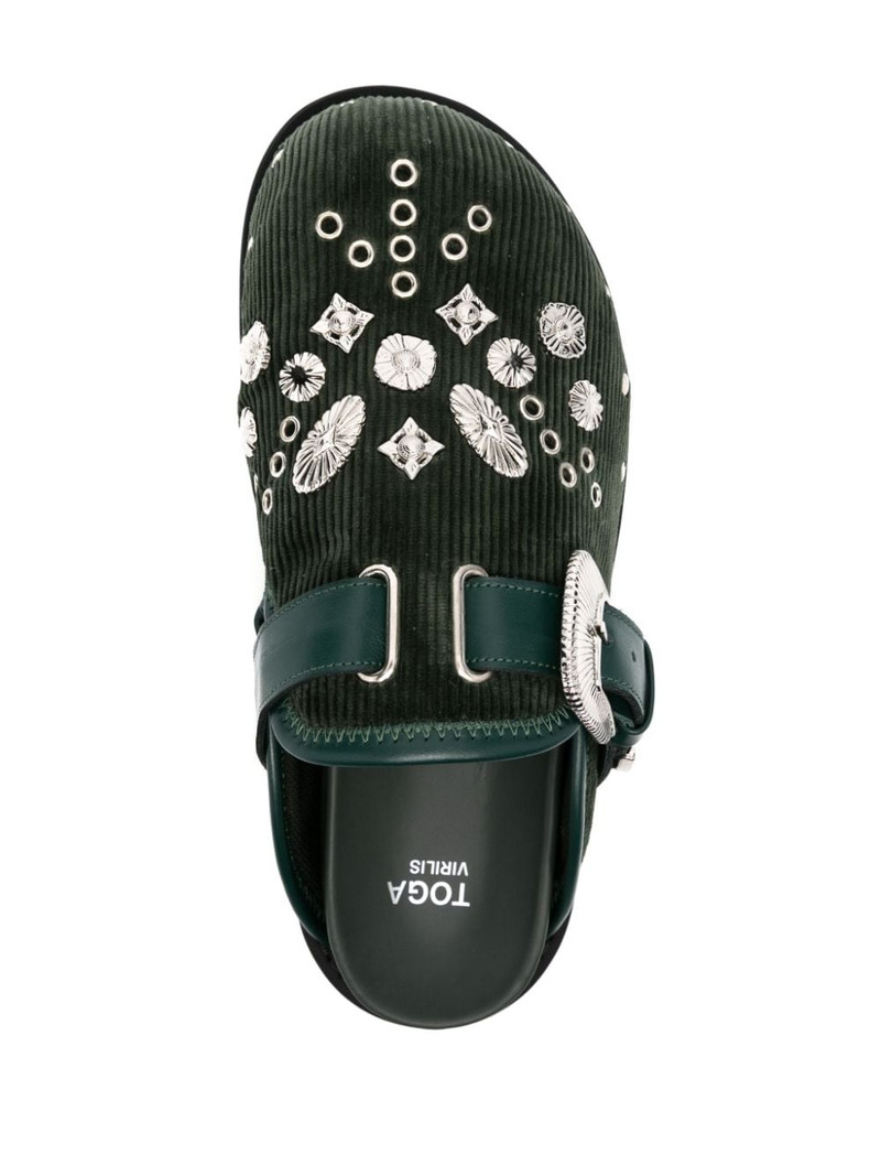 eyelet-metal slippers 4