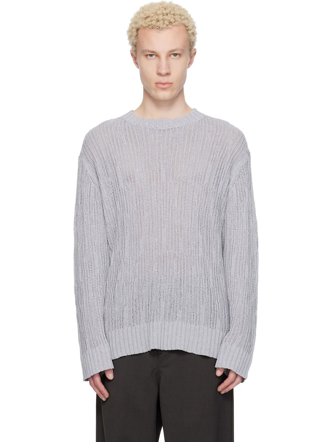 Gray Twig Sweater - 1