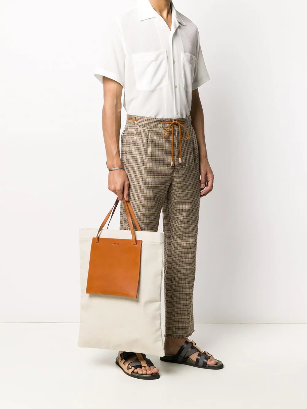 canvas shopper tote bag - 2