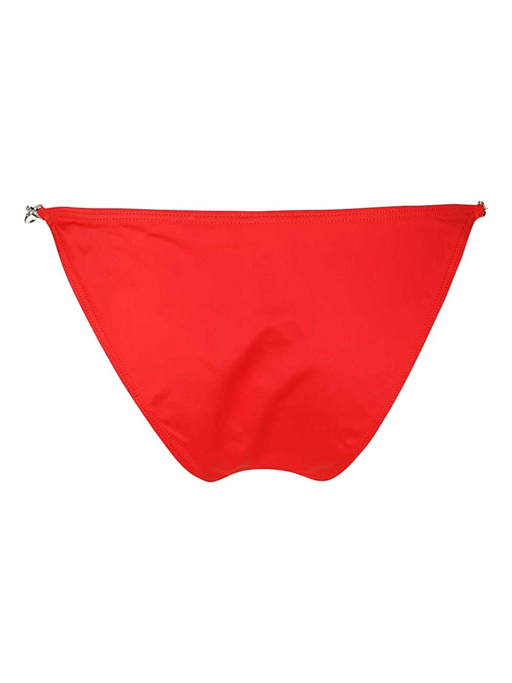 logo-plaque side-ring bikini bottom - 2