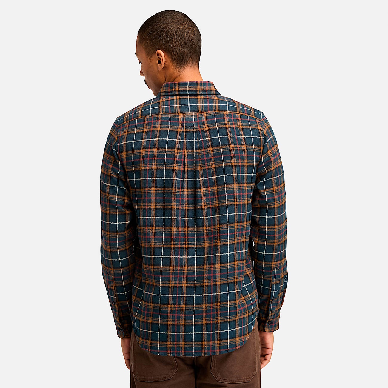 Men's Midweight Flannel Check Shirt - 5