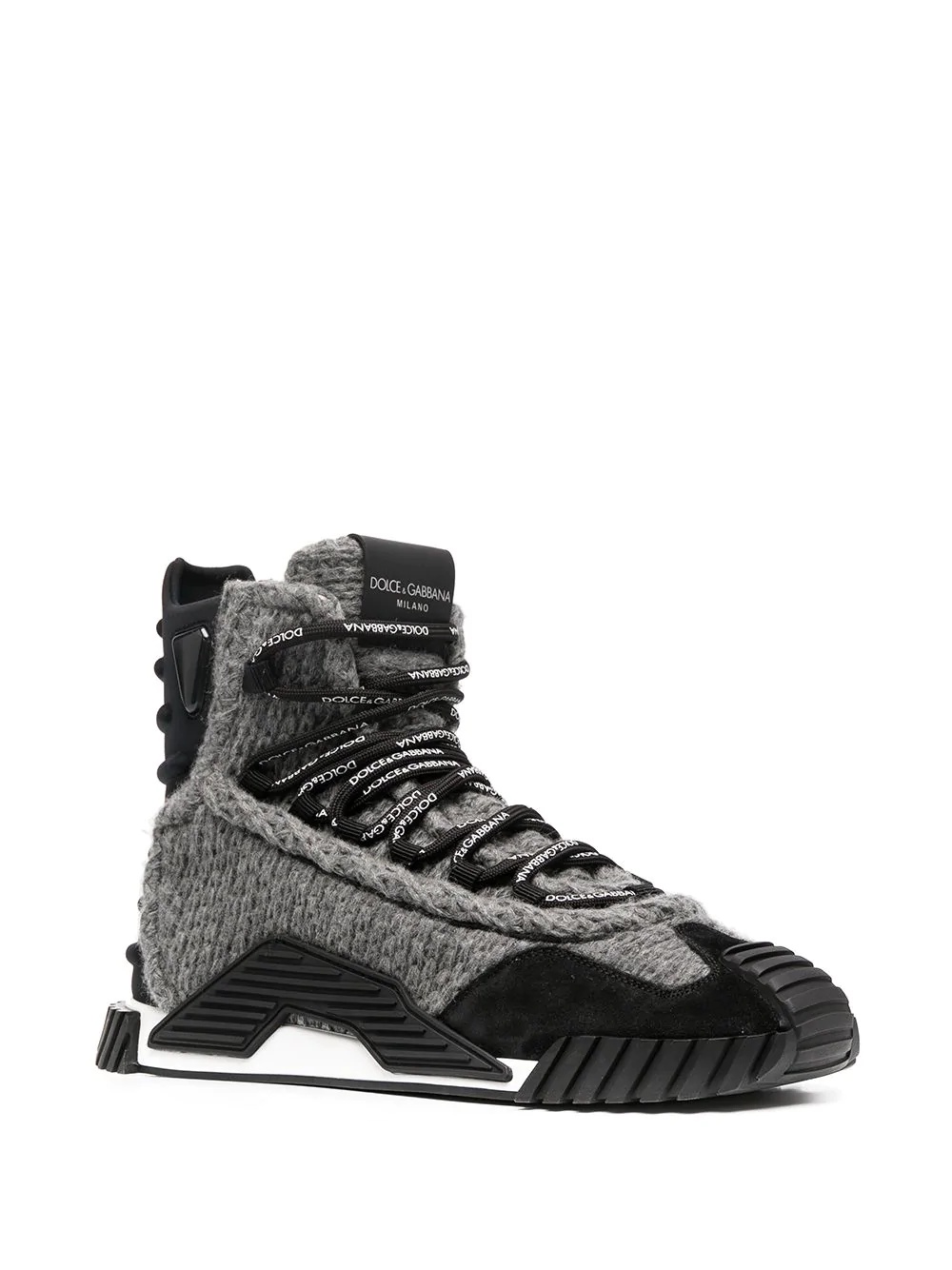 lace-up sneaker sole boots - 2