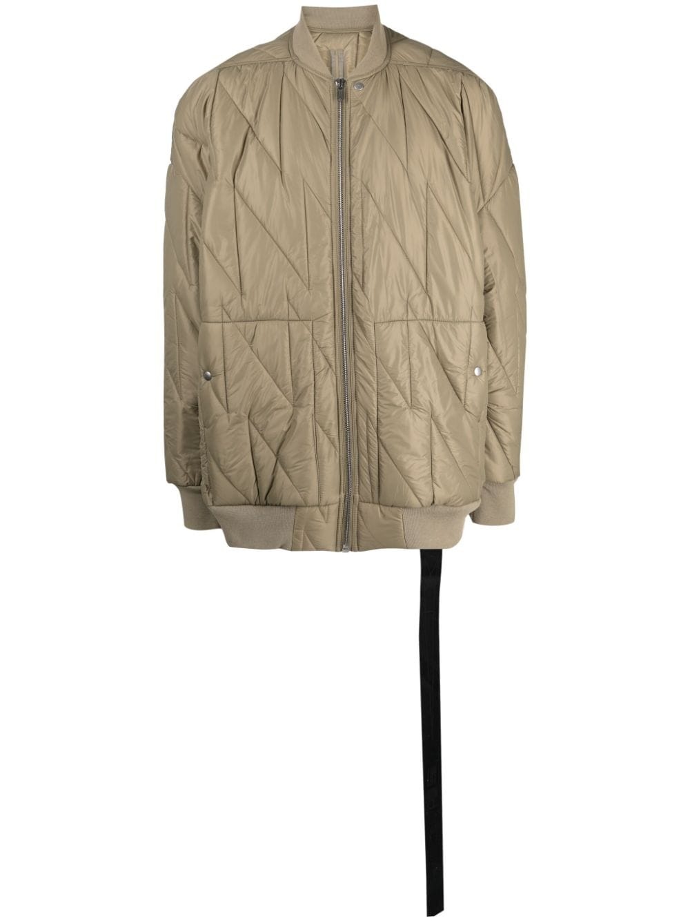 quilted bomber jacket - 1