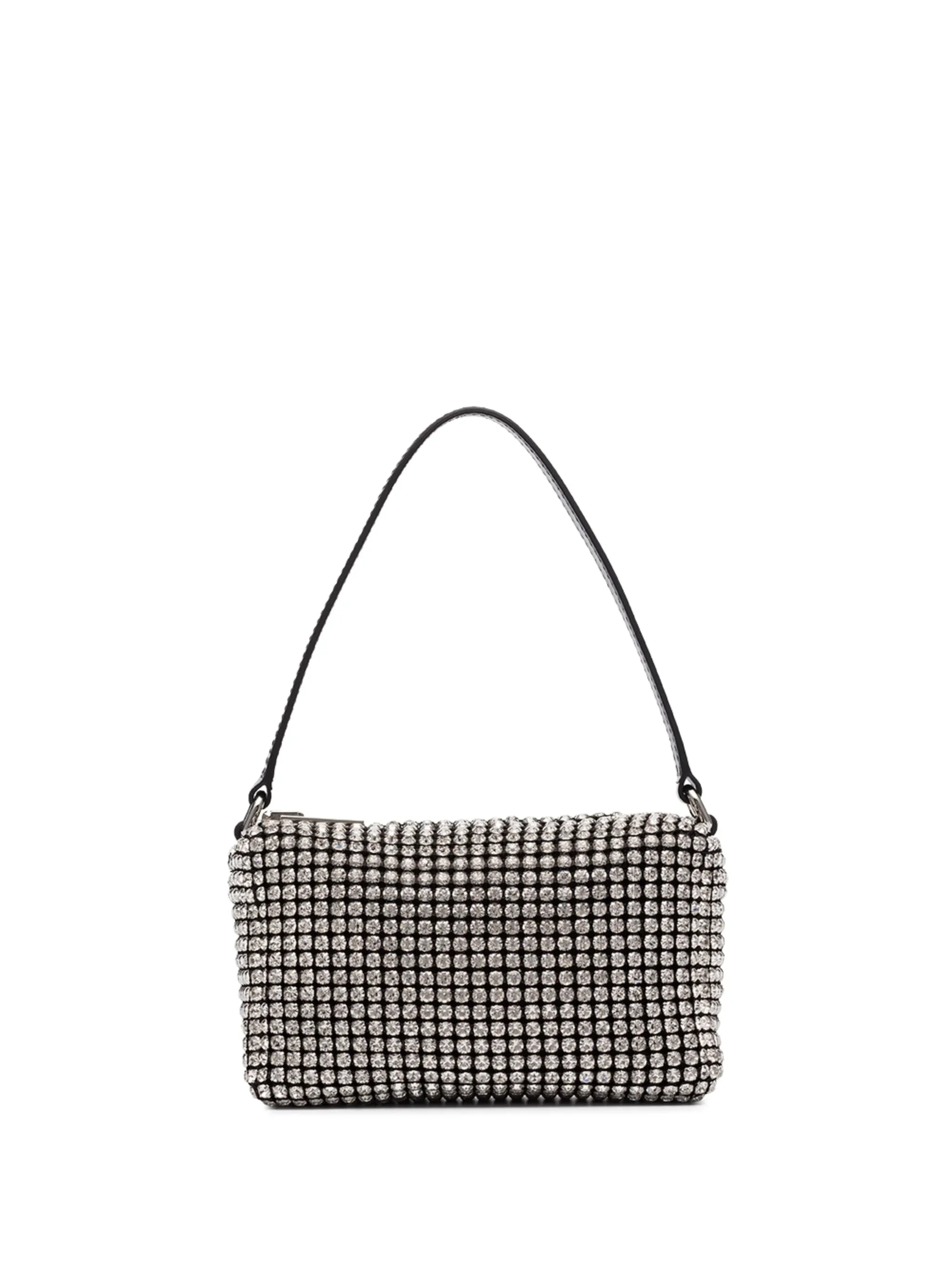 Alexander Wang Medium Wangloc Rhinestone-embellished Clutch Bag - 1