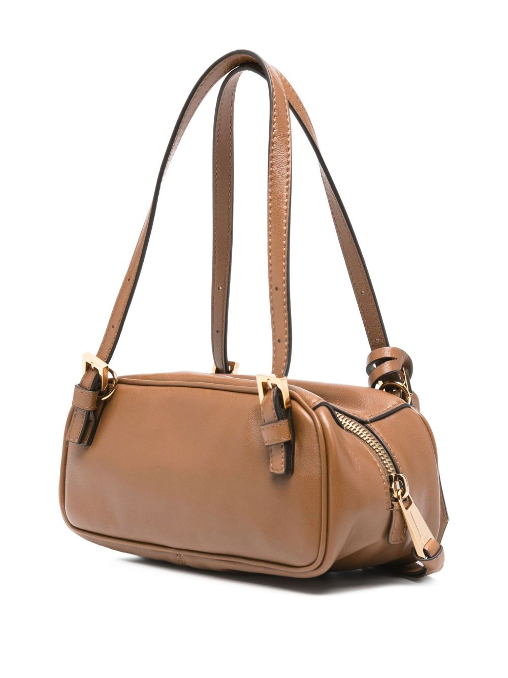 logo-plaque top-handle bag - 3