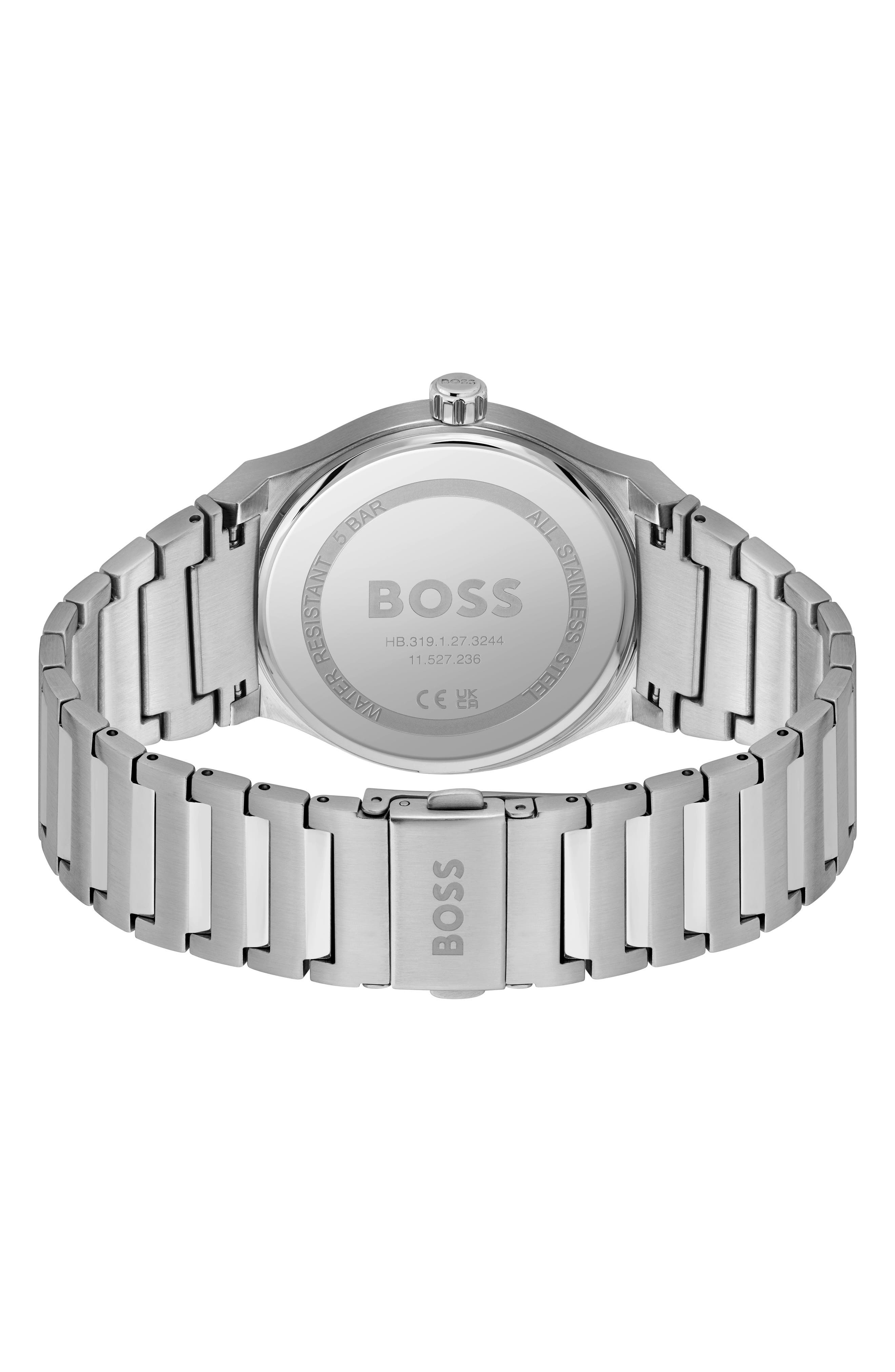 BOSS Candor Bracelet Watch, 41mm in Blue at Nordstrom - 2