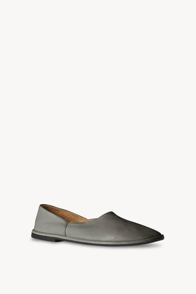 The Row Canal Slip On in Leather outlook