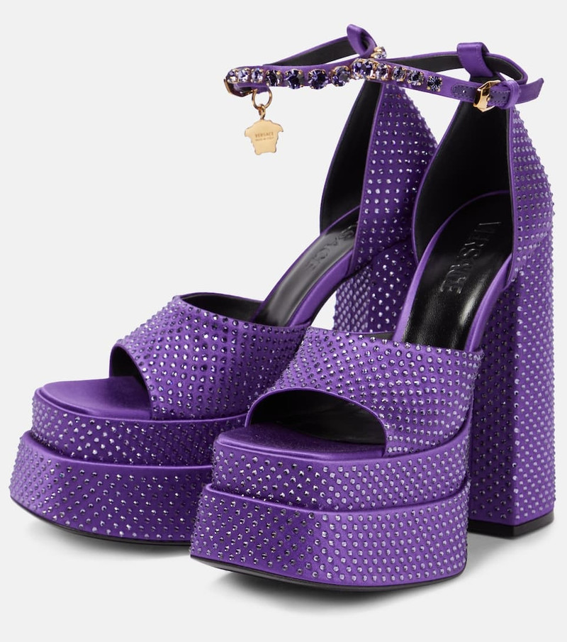 Medusa Aevitas embellished platform sandals 5