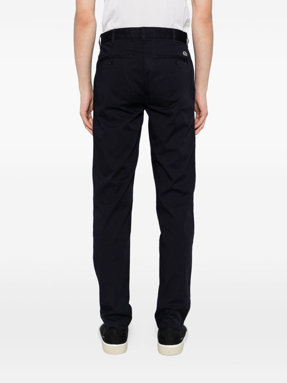 cotton-blended trousers - 4