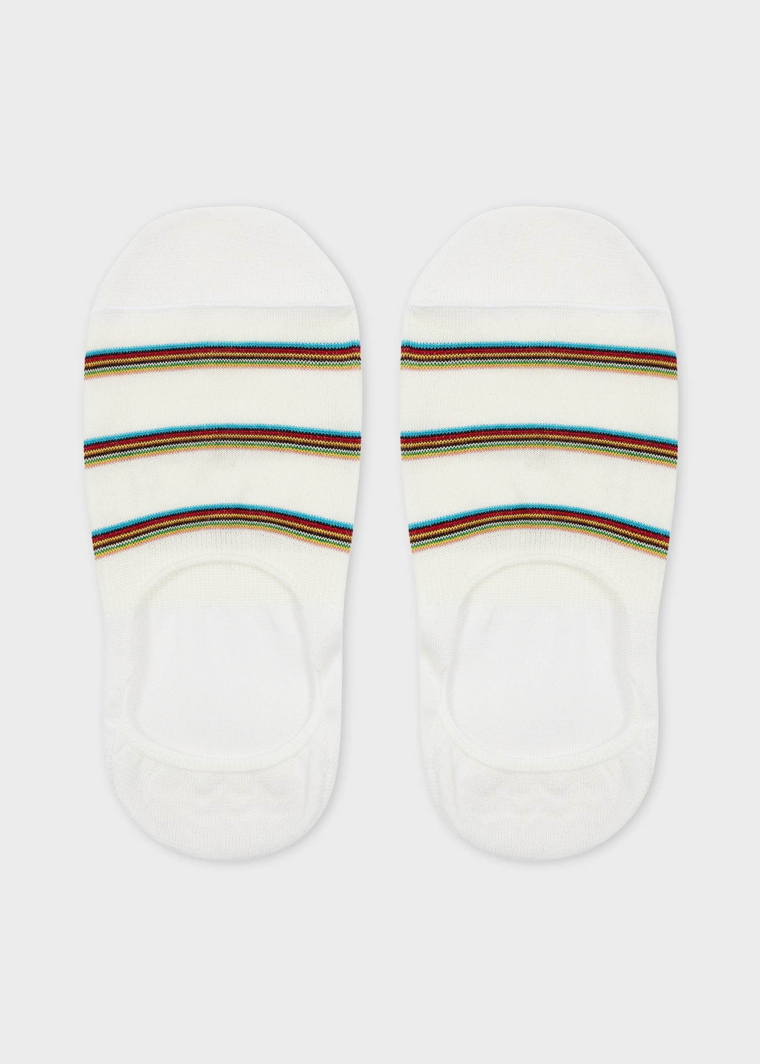 Multicolour 'Signature Stripe' Loafer Socks Three Pack - 3