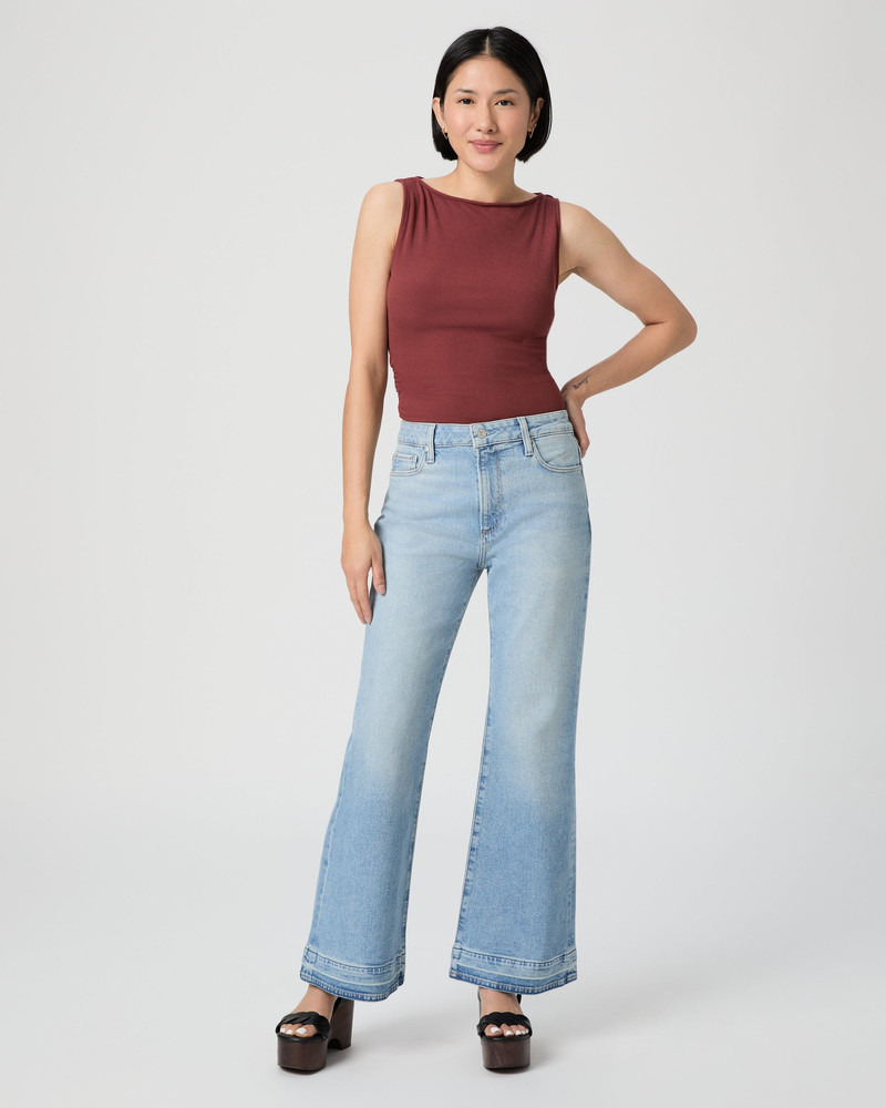 PAIGE Sofia Petite Flare Jean outlook