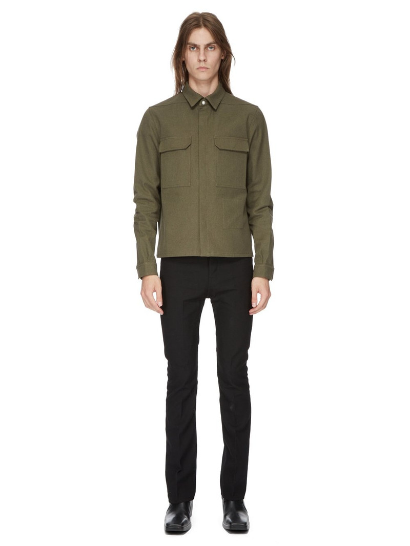 Rick Owens Cotton-Twill Overshirt outlook