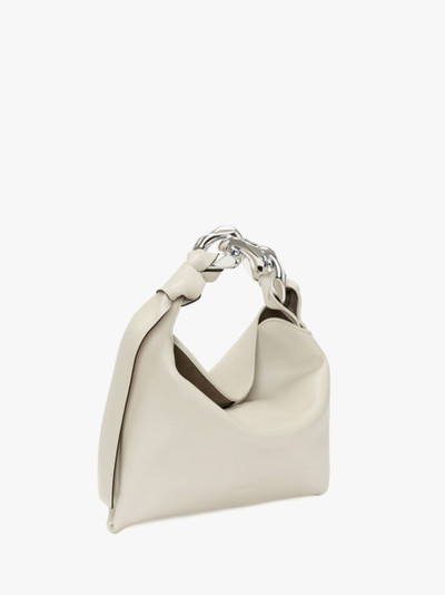 JW Anderson SMALL CHAIN HOBO - LEATHER SHOULDER BAG outlook