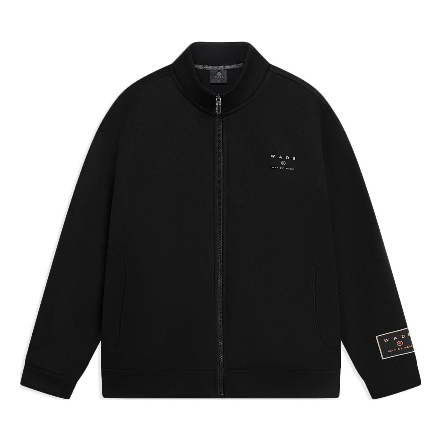 Li-Ning Way Of Wade Logo Full Zip Fleece Jacket 'Black' AWDSC47-1 - 1