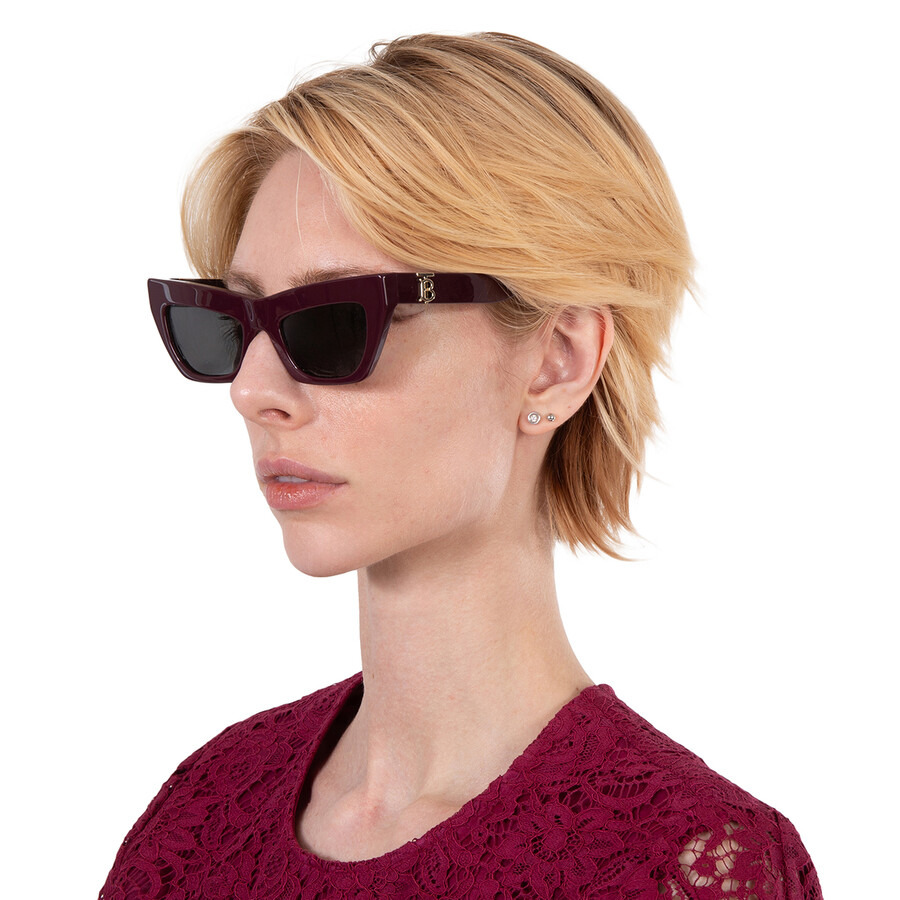 Burberry Dark Grigio Cat Eye Ladies Sunglasses BE4405 397987 51 - 2