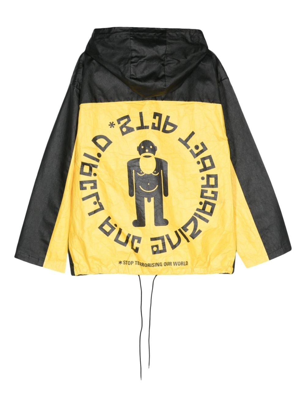 Stop logo-print hooded jacket - 2