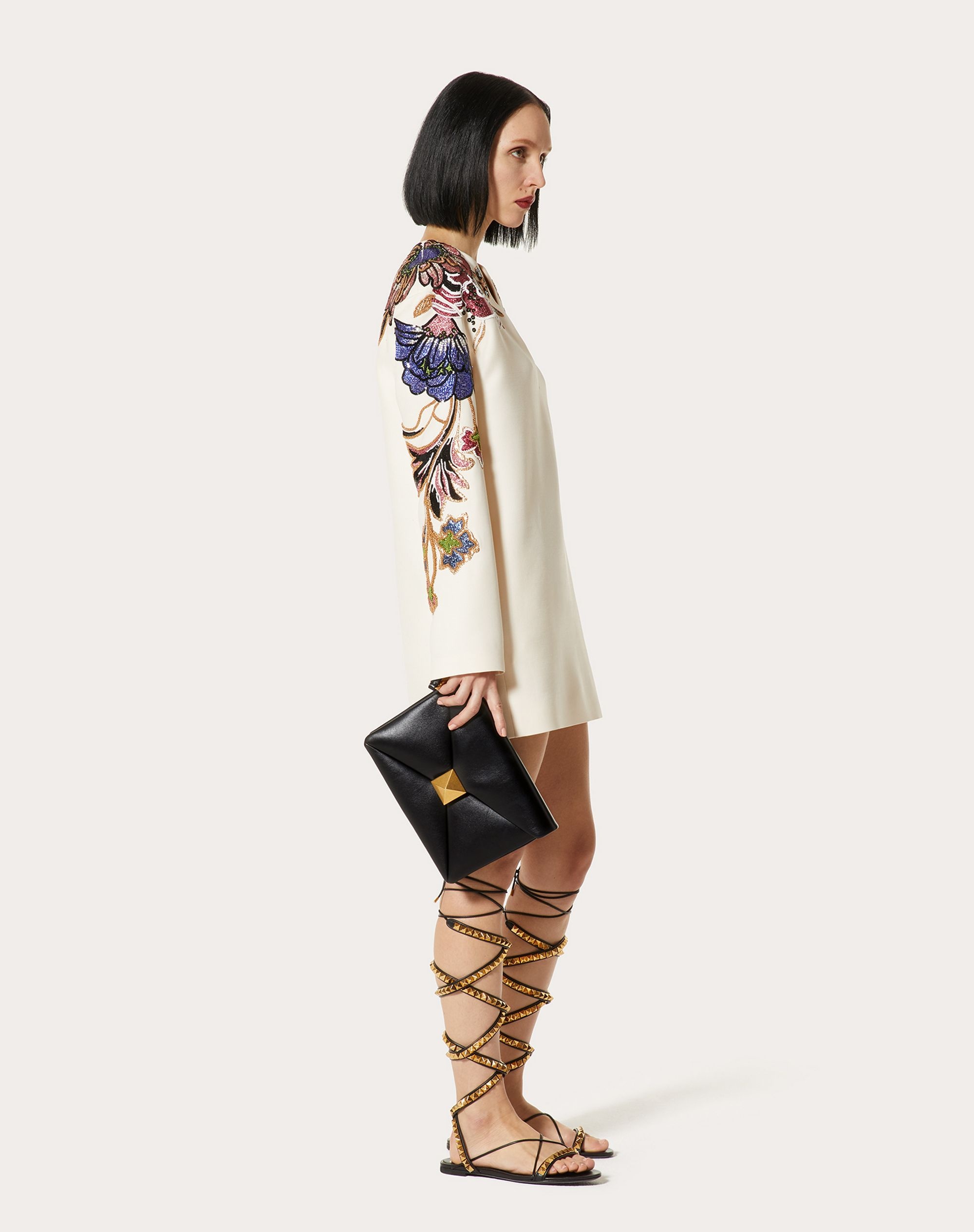 ONE STUD NAPPA CLUTCH - 6