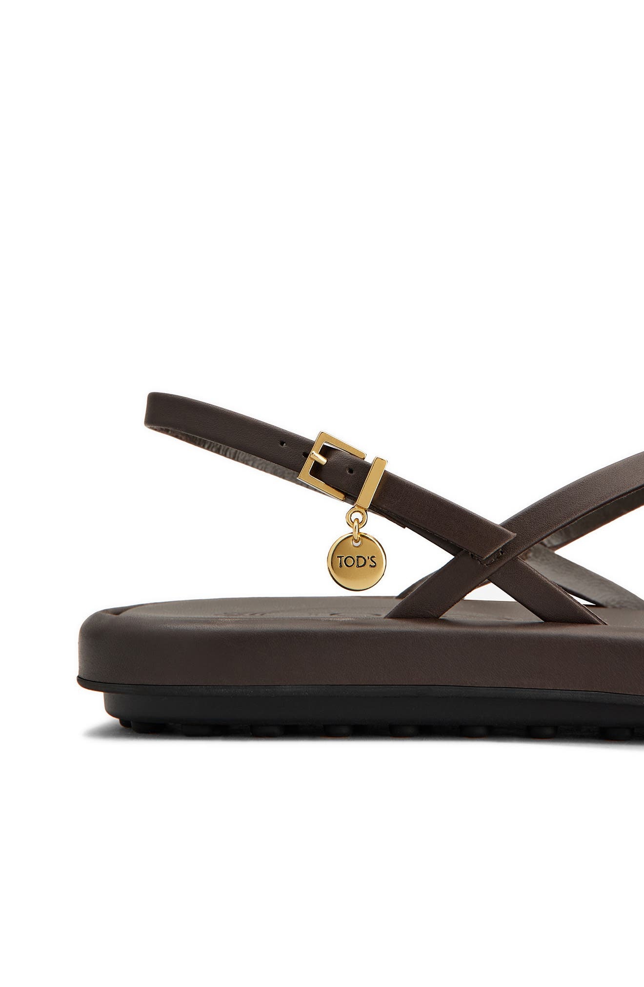 Tod's Charm Toe Loop Sandal in Palissandro at Nordstrom - 5