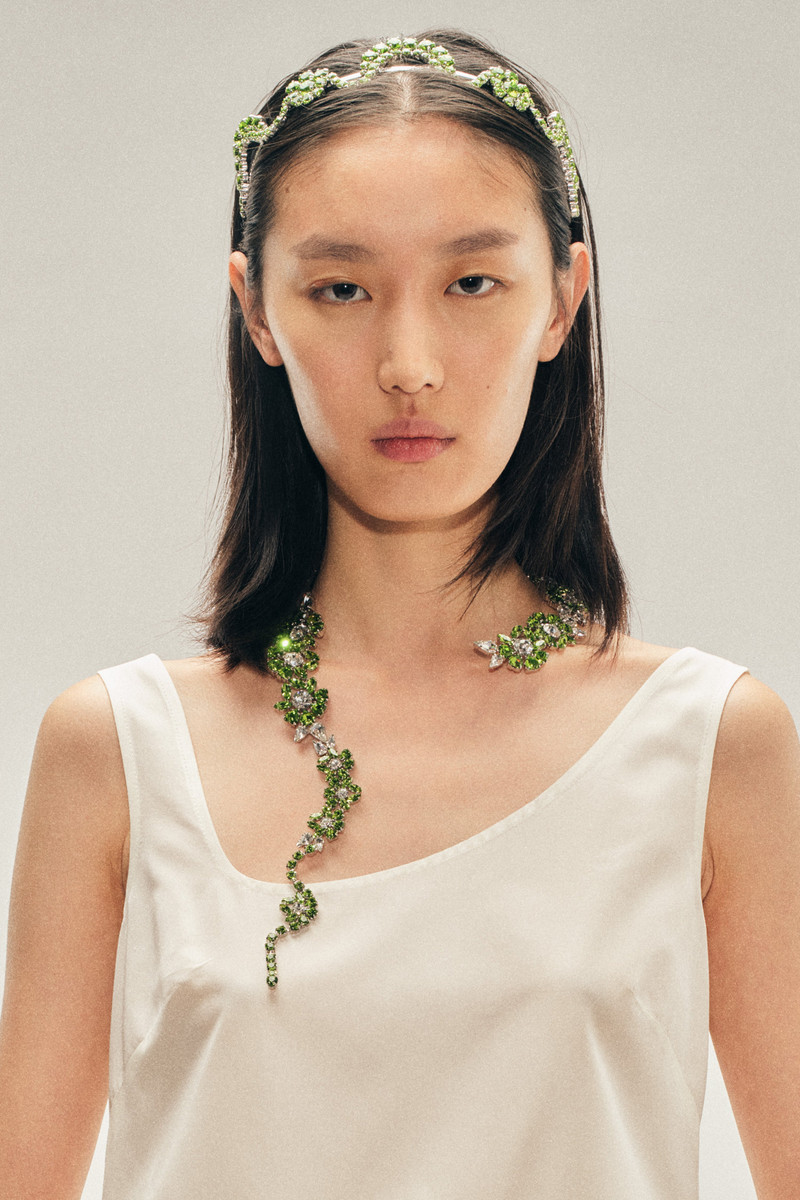 Simone Rocha Scalloped Sepal Hairband outlook