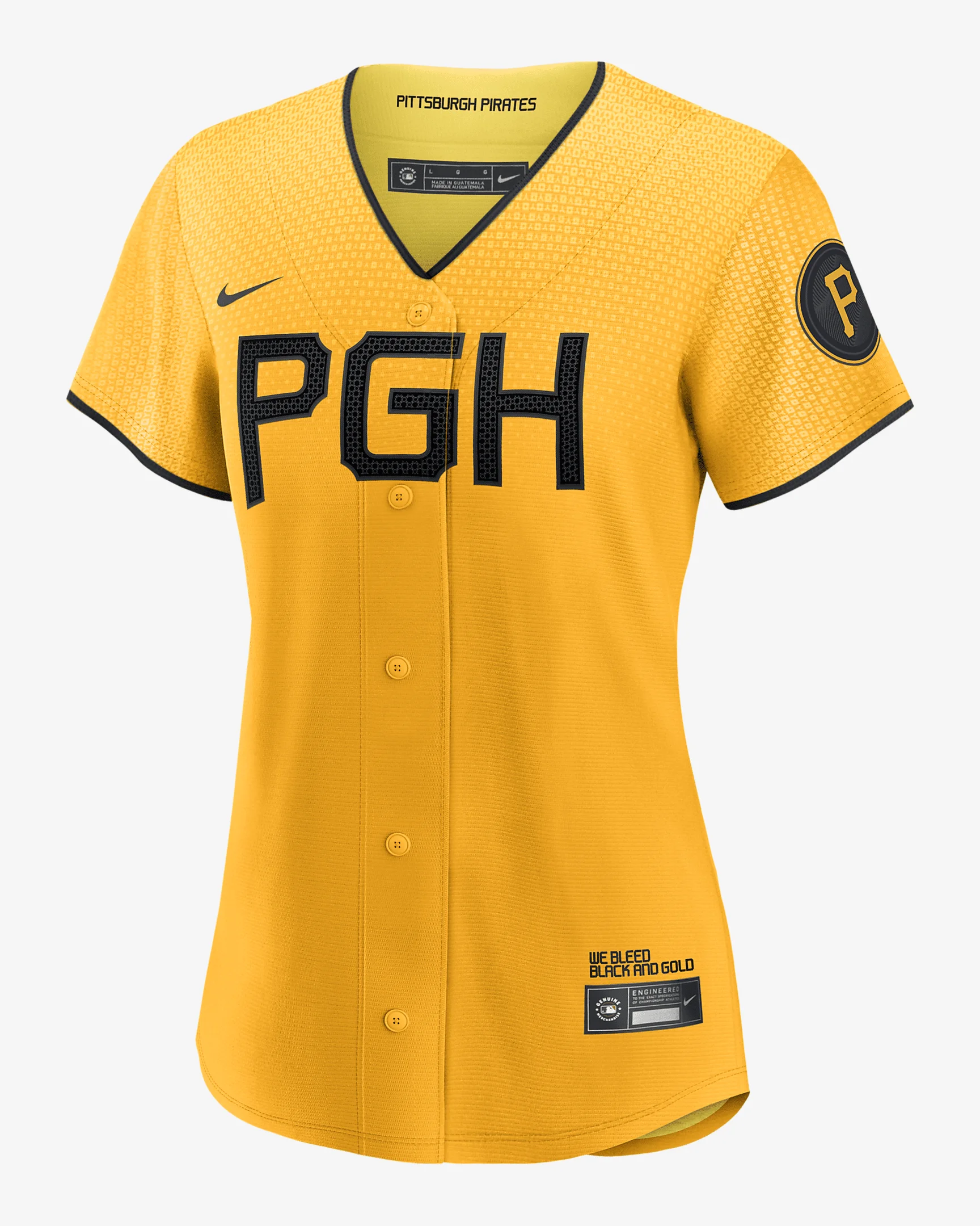 MLB Pittsburgh Pirates City Connect (Roberto Clemente) Women's Replica Baseball Jersey - 1
