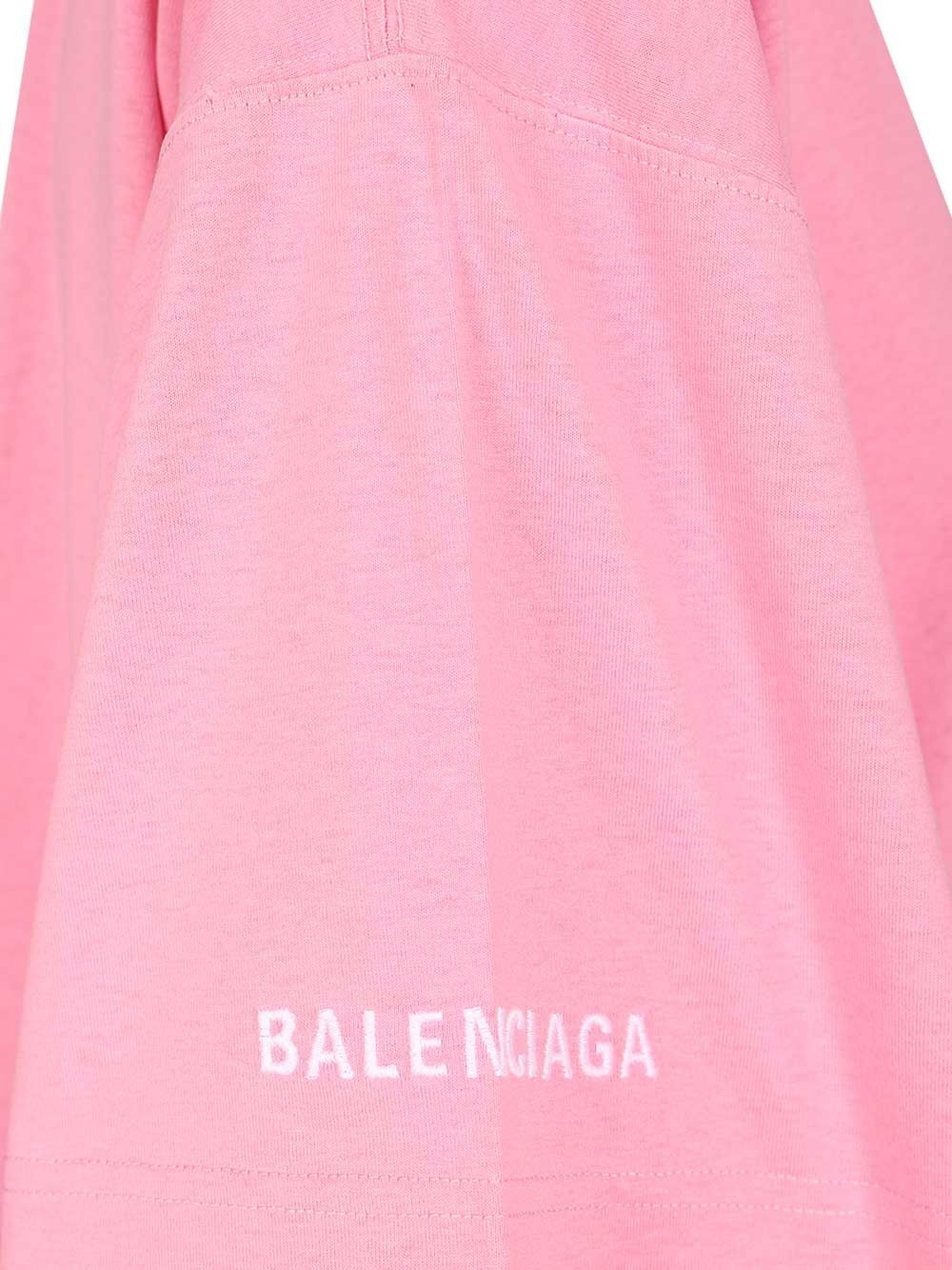 Oversized T-Shirt Rose - 4