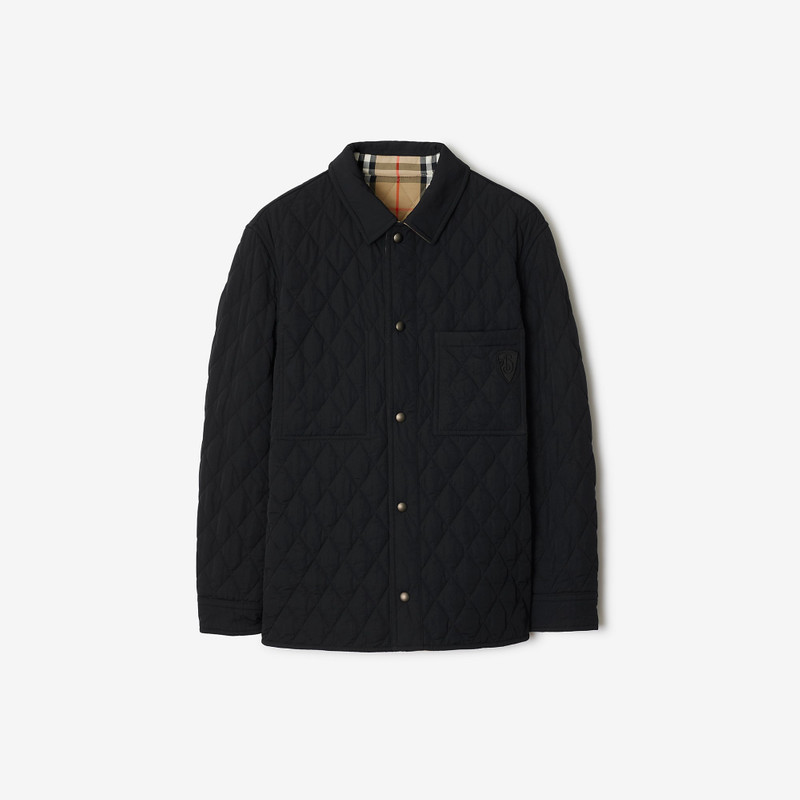 Reversible Quilted Nylon Overshirt 1