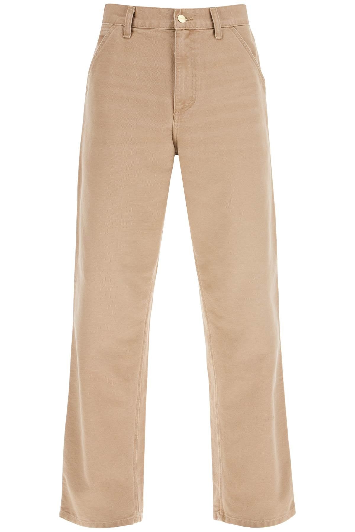 Pantaloni In Canvas Single Knee - 1