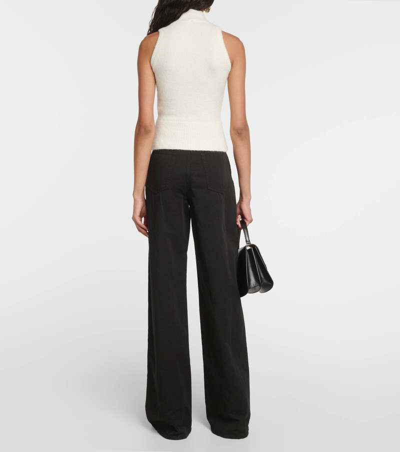 Alpaca-blend turtleneck top 3