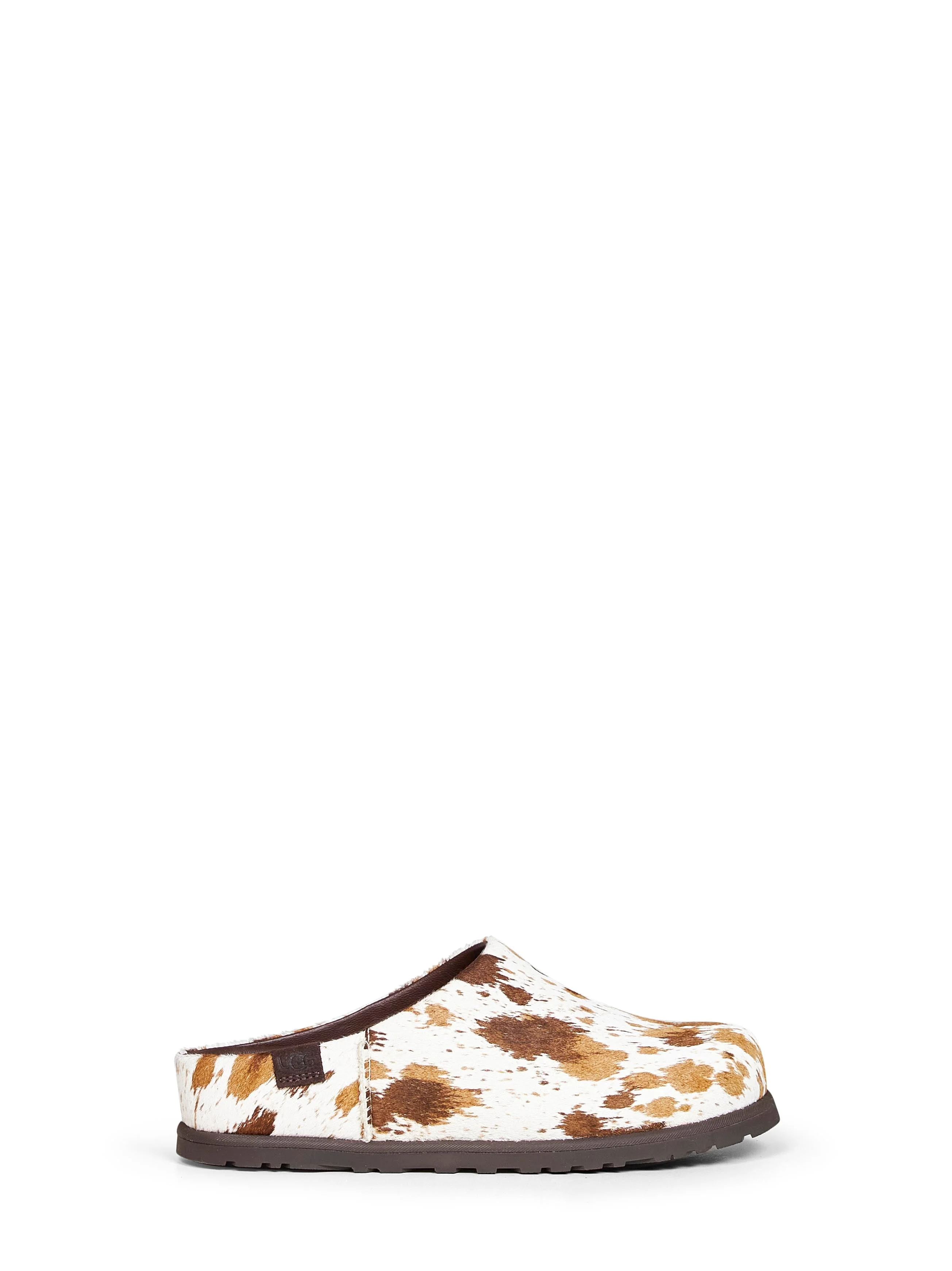 Brown multicolor Otzo Western clogs - 1