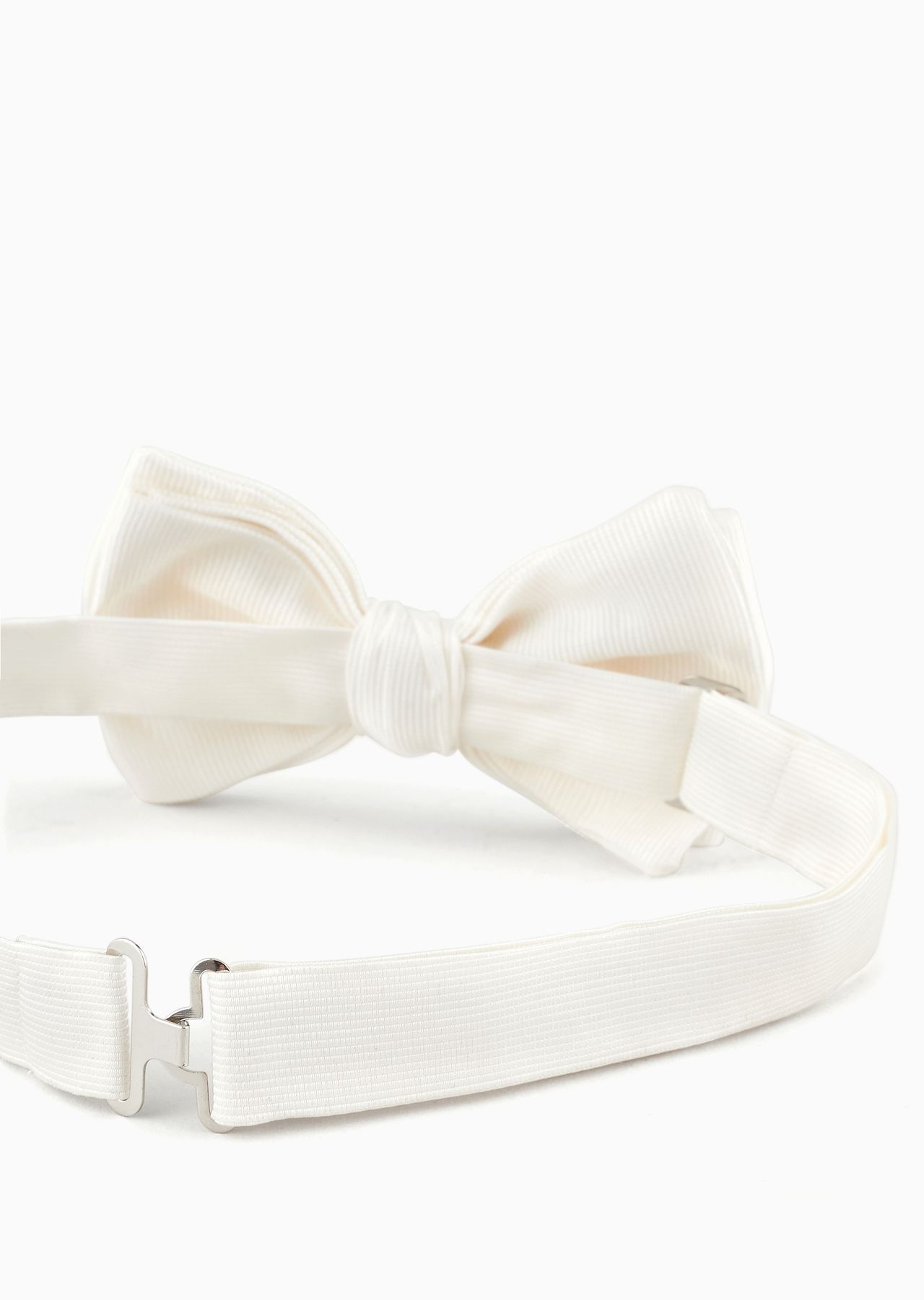 Pure silk knotted bow tie - 2