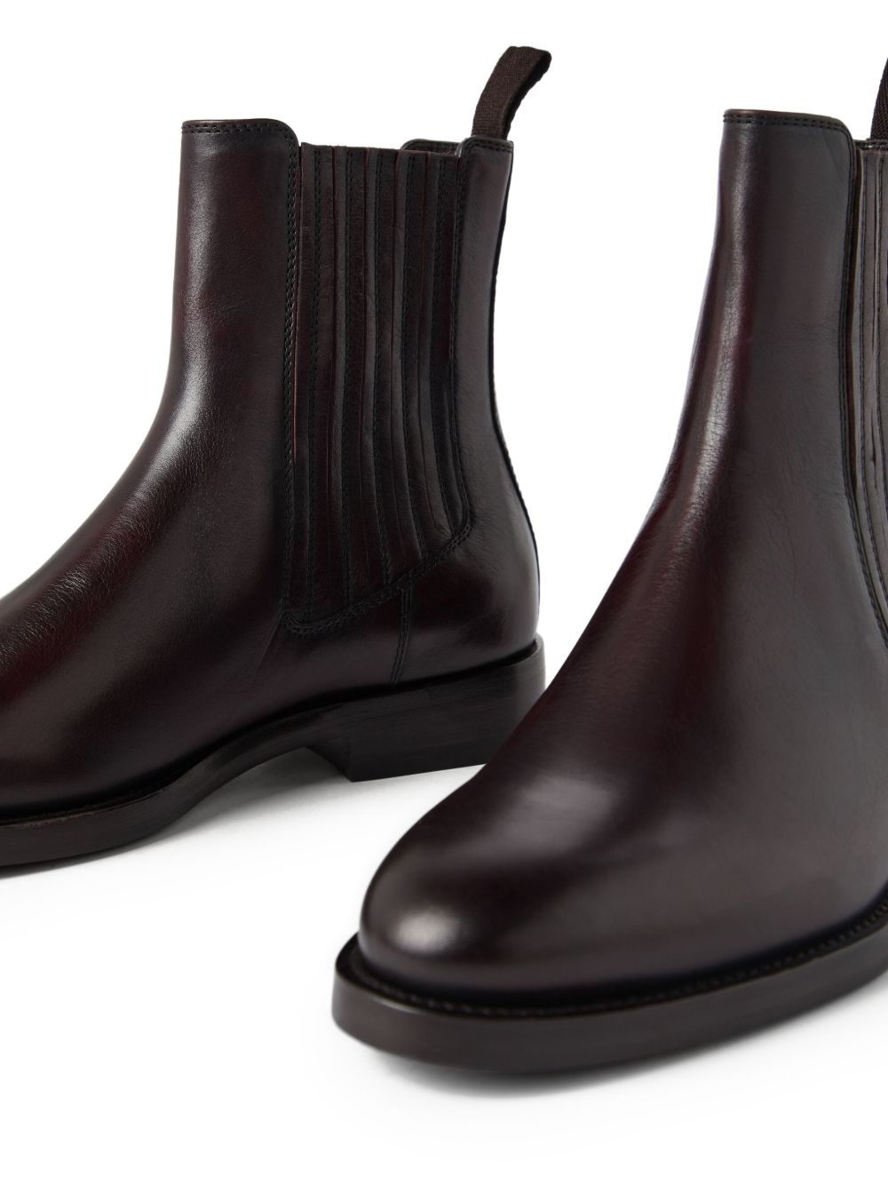 leather Chelsea boots - 4
