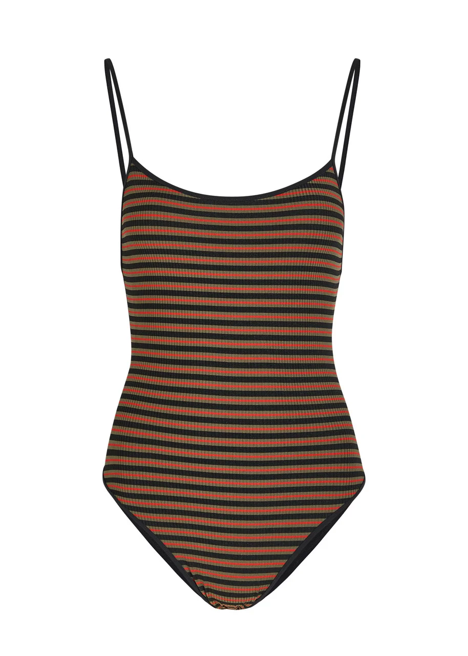 Lido Trentasei Striped Swimsuit - 1