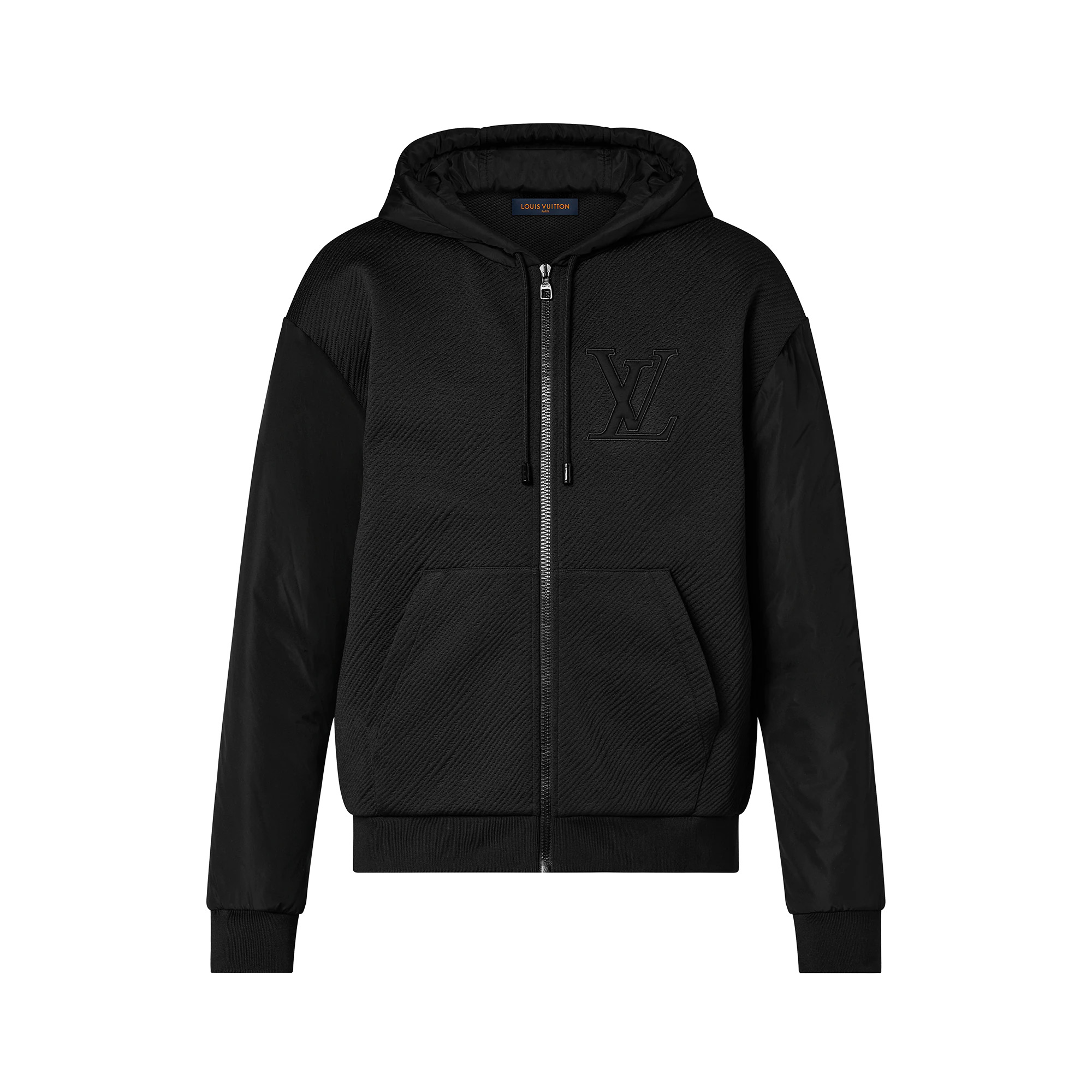 Hybrid Zipped Technical Cotton Hoodie - 1