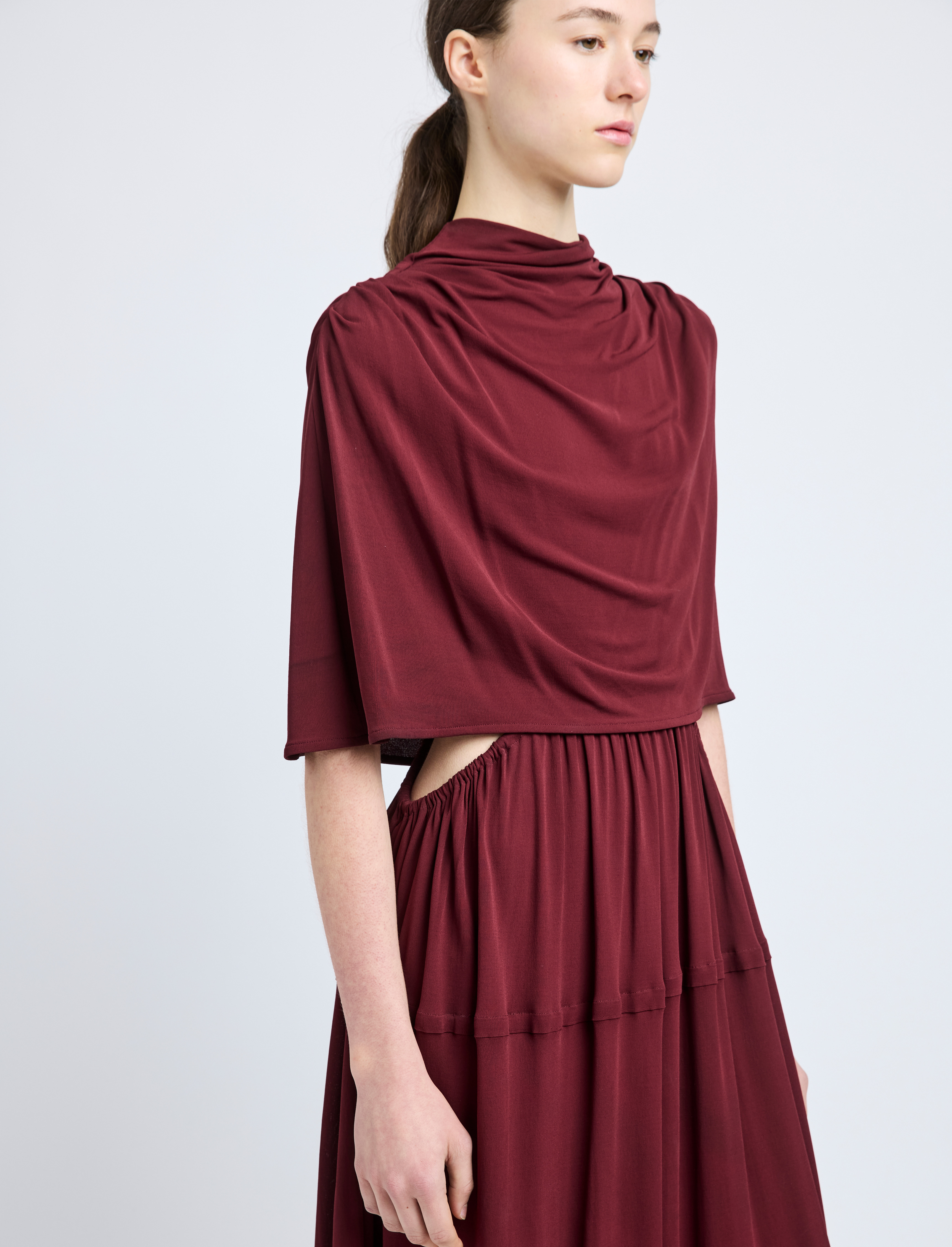 Frankie Dress in Matte Jersey - 5