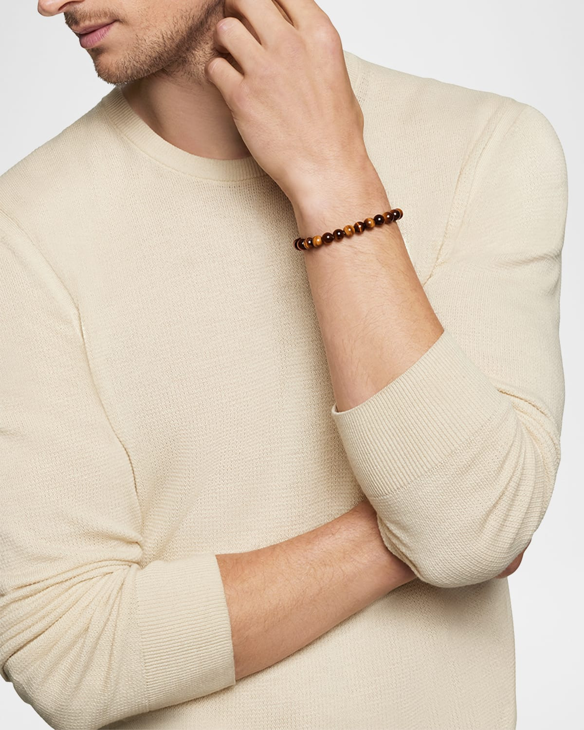8mm Men's Spiritual Bead Bracelet - 2
