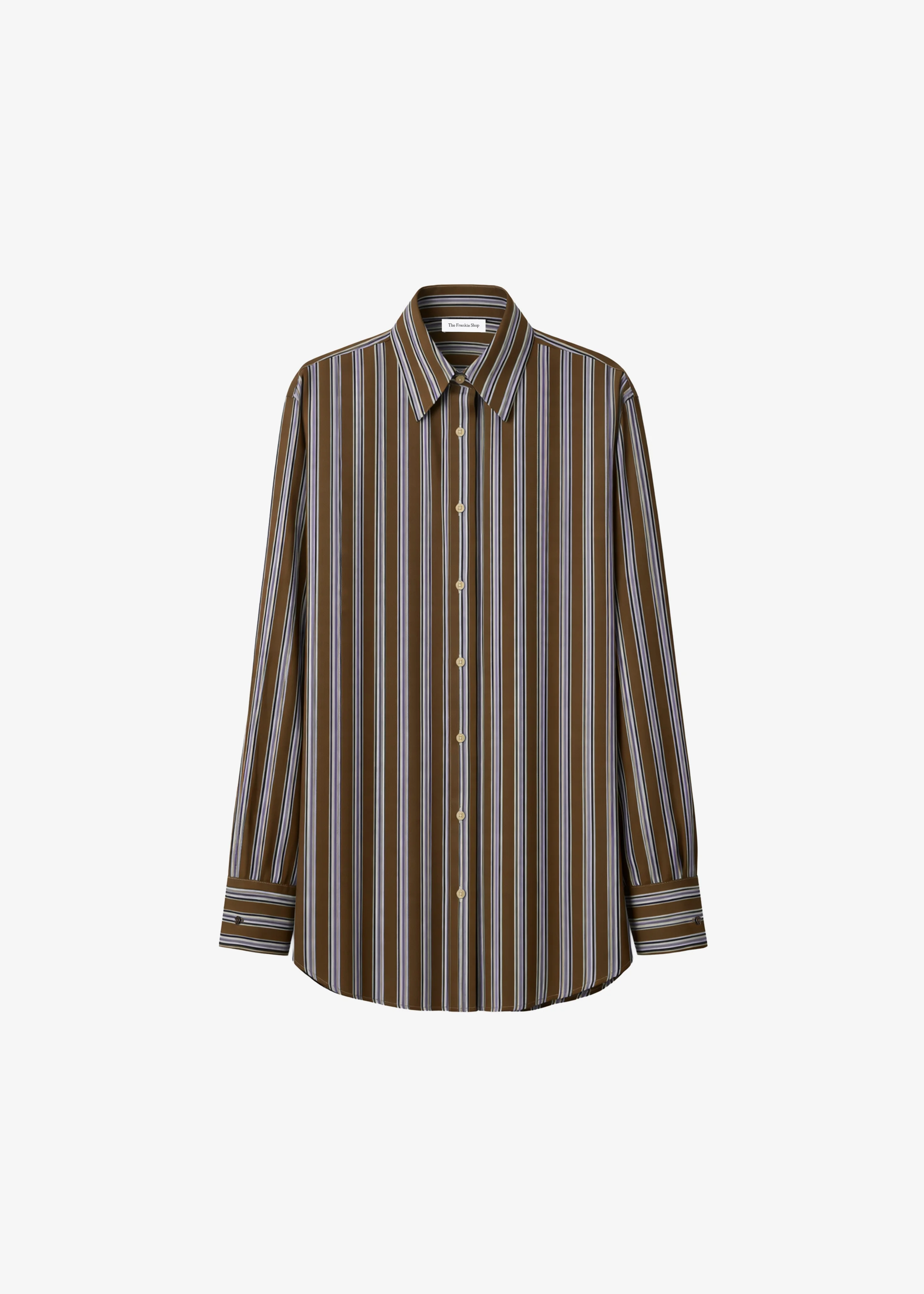Peri Shirt - Brown Multi Stripe - 1