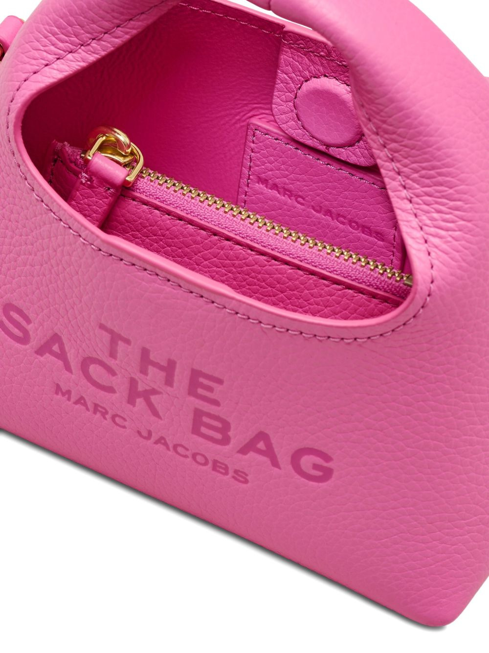 The Leather Mini Sack Bag crossbody bag - 4
